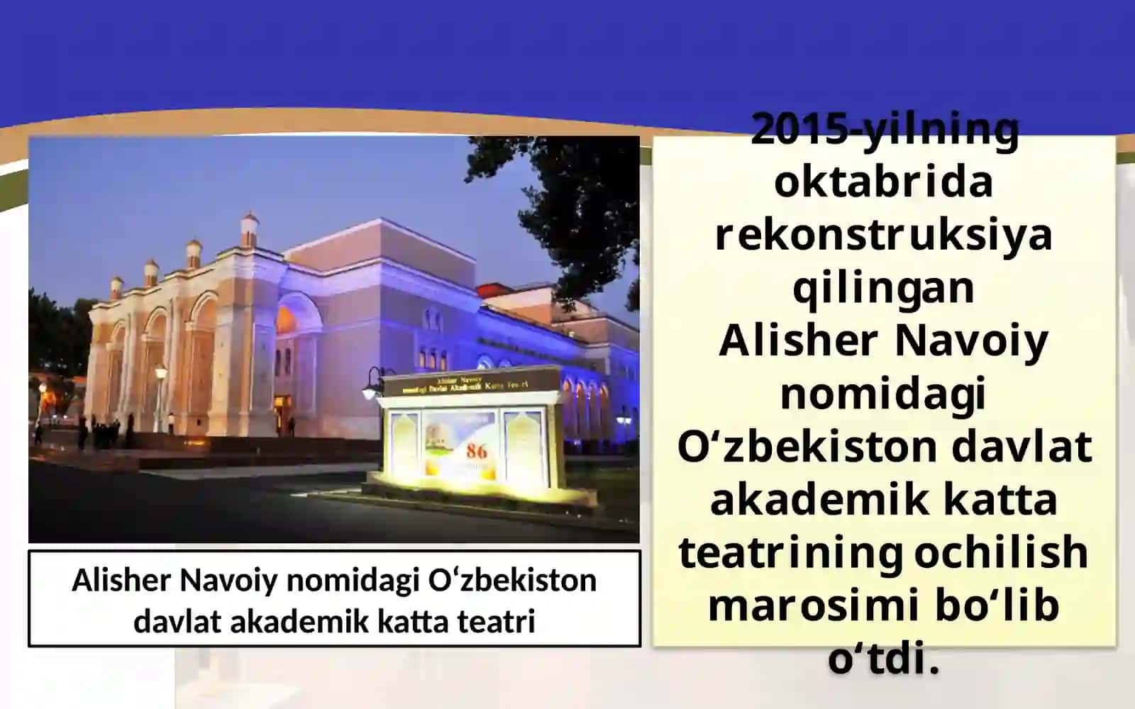 O‘zbekistonda madaniyat va san’at 3
