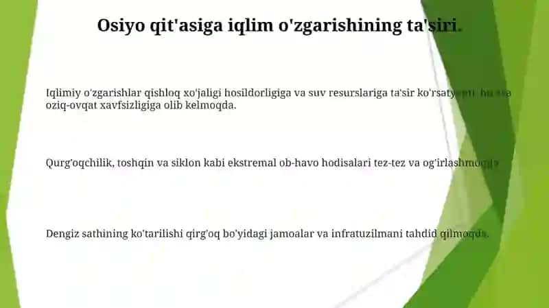 Osiyo Xo'jaligi Tarixi 3