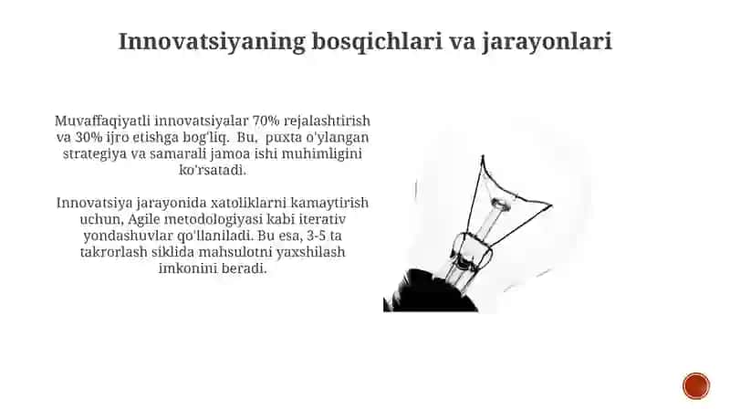 Innovatsiya va Ijodkorlik 3