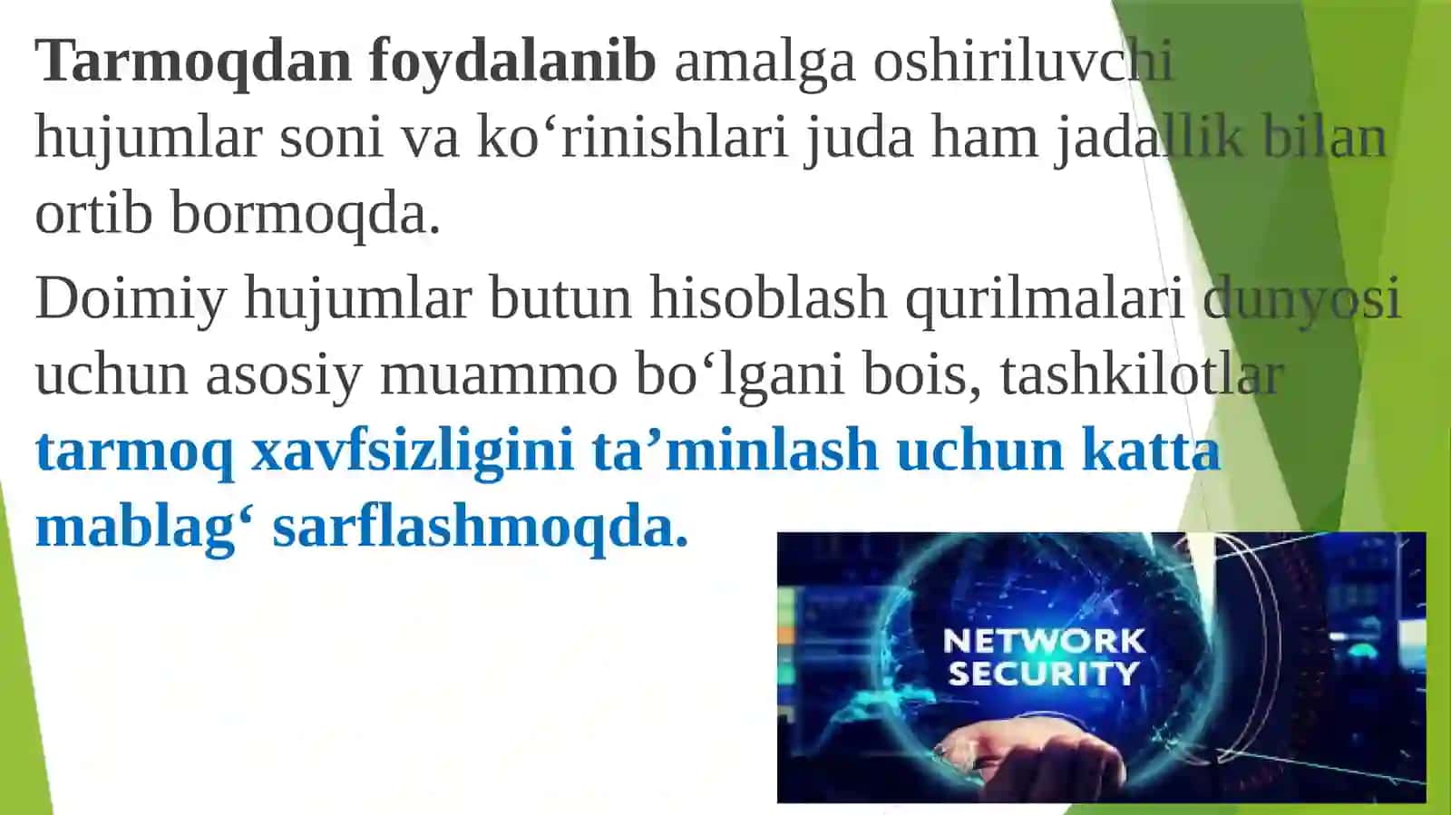 Tarmoq xavfsizligi 3