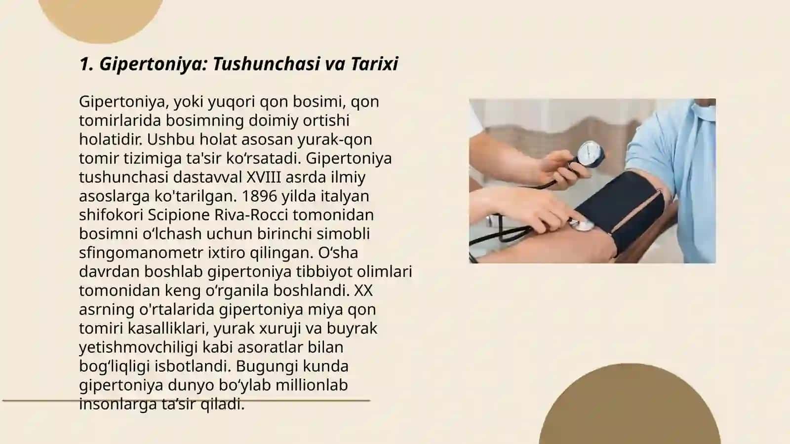 Gipertoniya: Tushunchasi va Tarixi 3