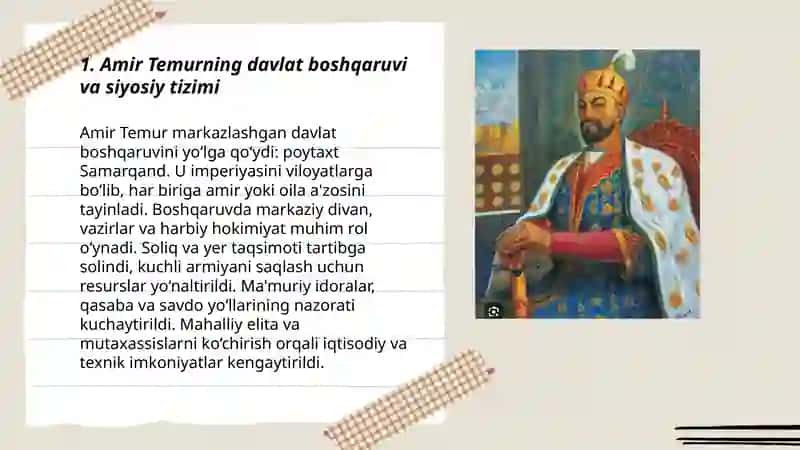 Amir Temur buyuk davlat arbobi 3