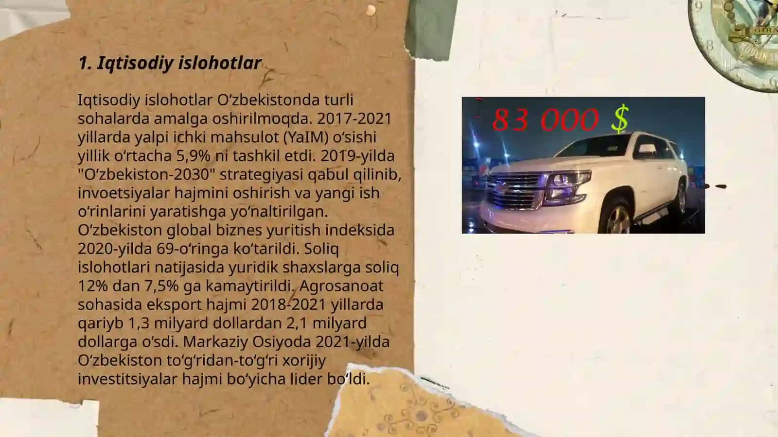Iqtisodiy islohotlar 3