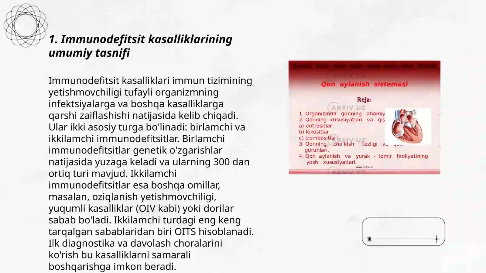 Immunodefitsitlar, tasnifi. Vaksinalar va immunologik zardoblar. Klassifikatsiyasi, ishlatilishi va asoratlari 3