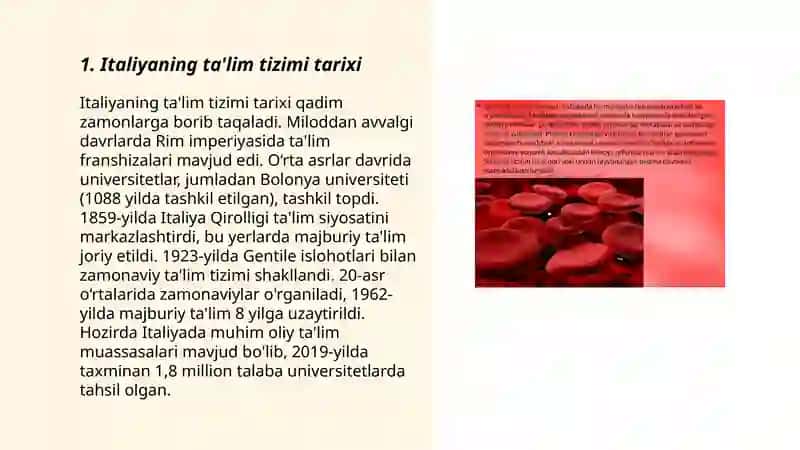ITALIYA DAVLATI TAʼLIM TIZIMIGA KOMPOROVISTIK TAHLIL 3