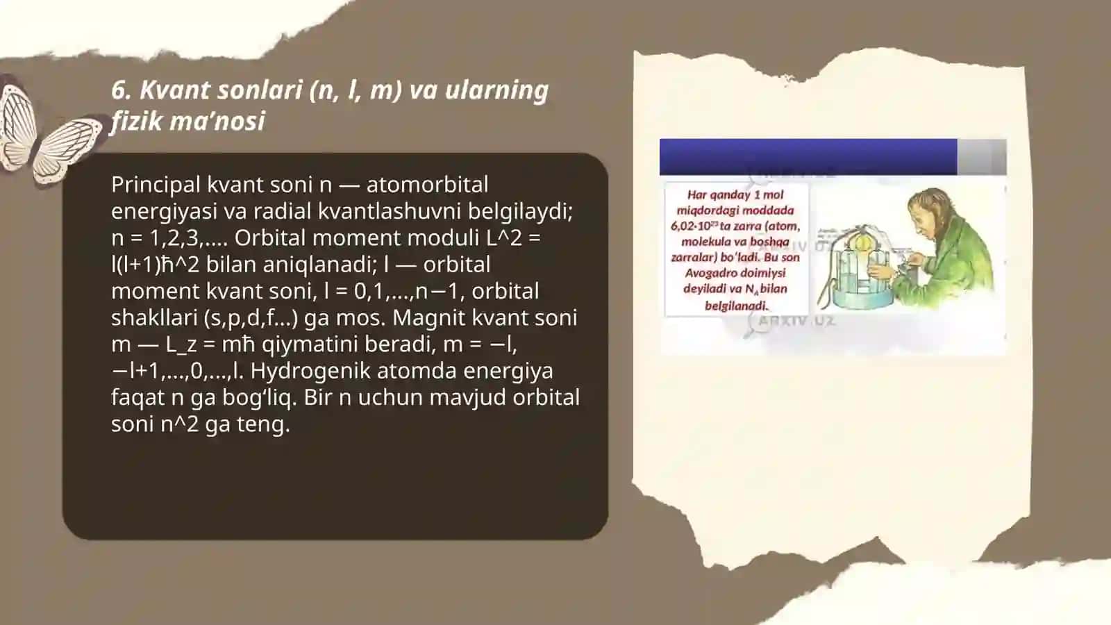 Atom va molekula uchun Shredinger tenglamasi 3