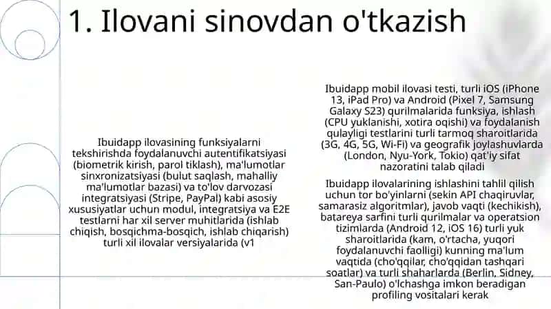 Ibuidapp tilida mobil ilova yaratish 3