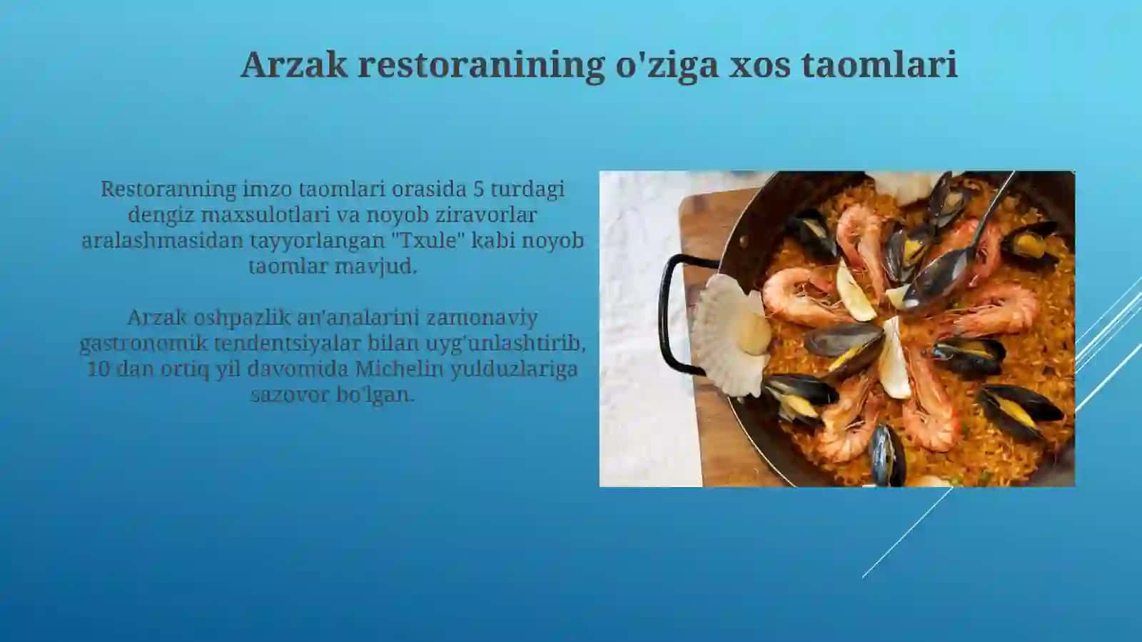 Arzak restoranining milliy taomlari tasvirlari 3