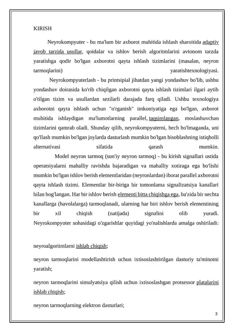 "Tibbiyotda axborot texnologiyalari" 3