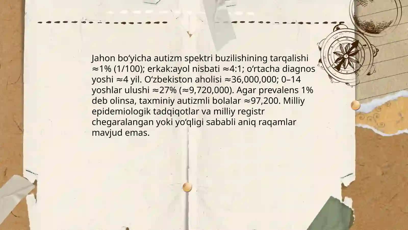 Autizm: muammo va tadqiqotlar 3