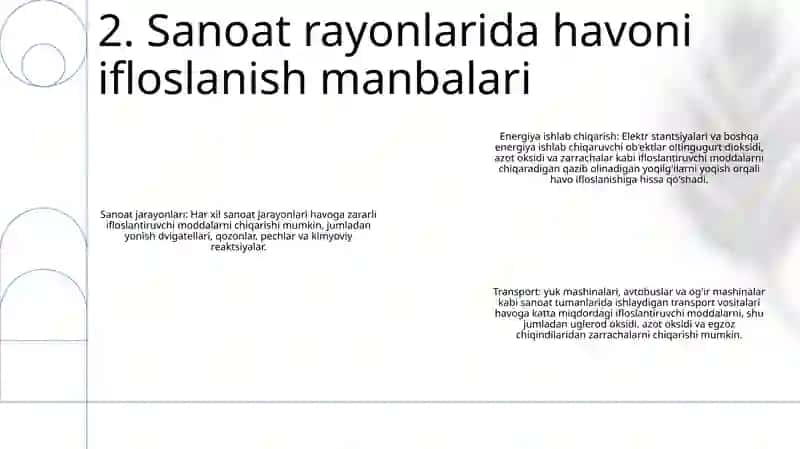 Sanoat Rayonlarida Atmosferani Ifloslanishi 3