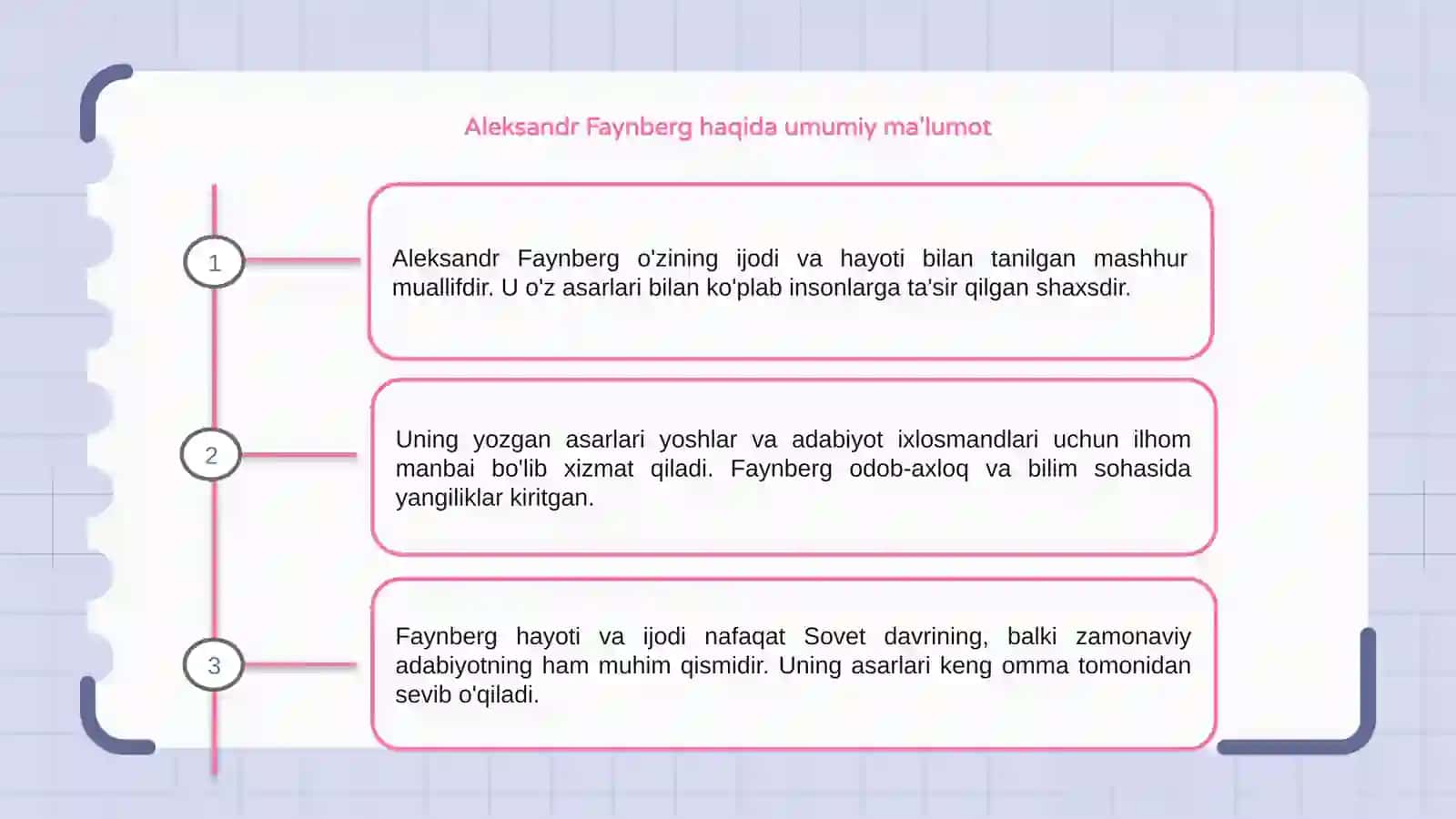 Aleksandr Faynberg hayoti va ijodi 3