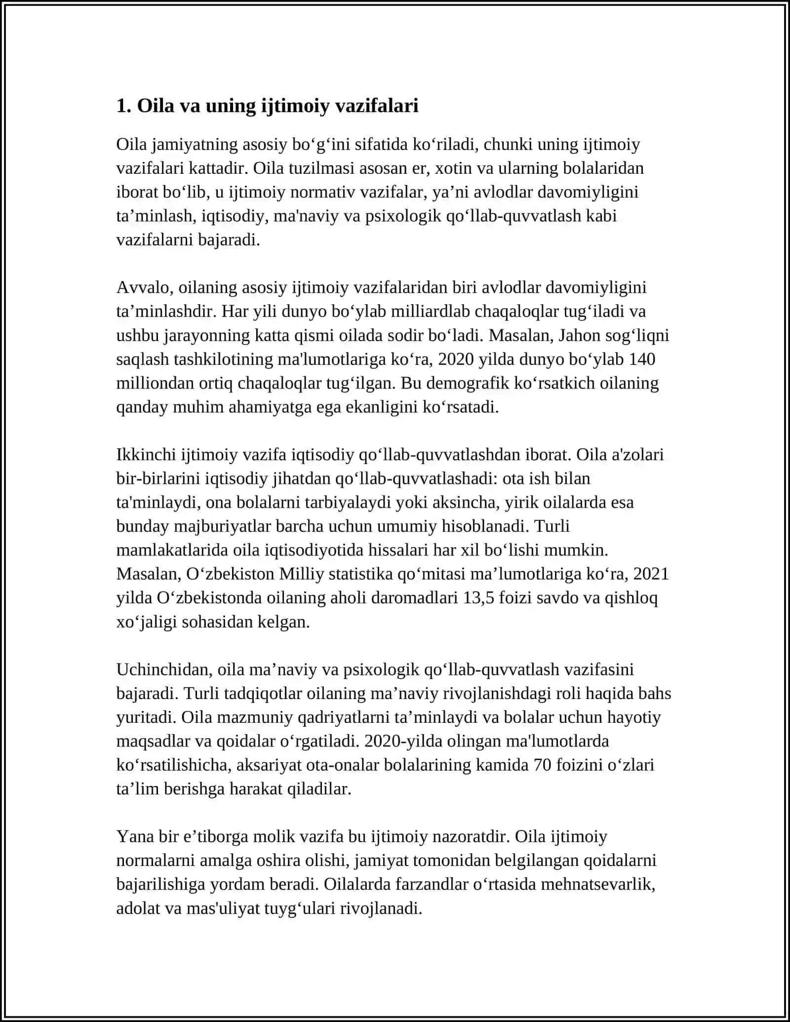 IJTIMOIY MUNOSABATLAR VA IJTIMOIY INSITUTLAR 3