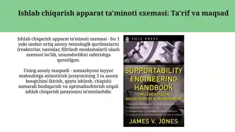 Ishlab Chiqarishning Apparatura Sxemasi 3