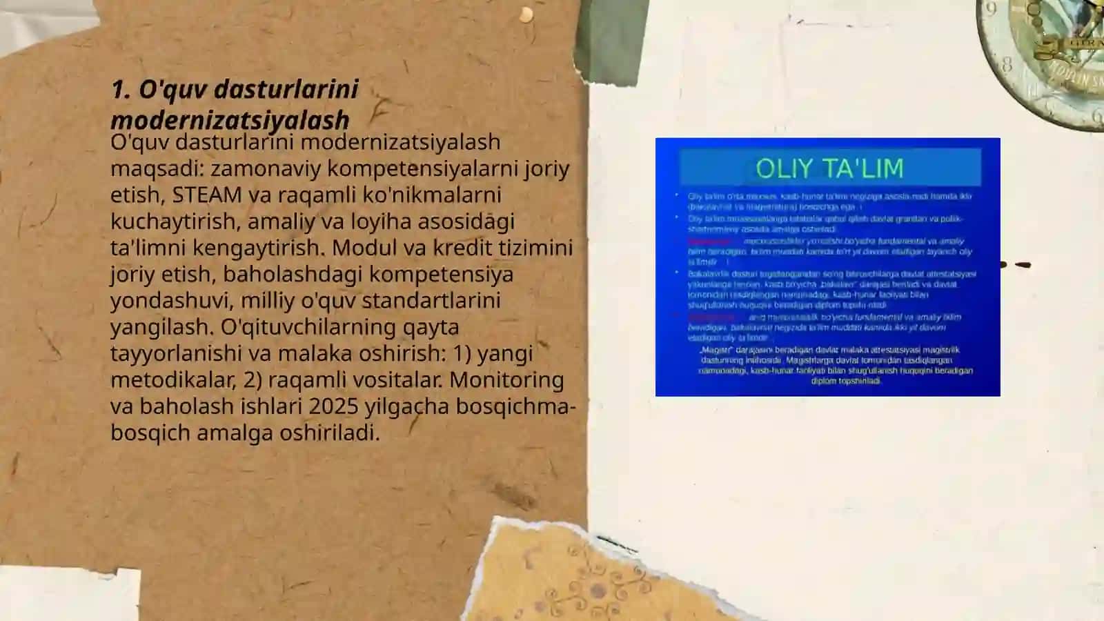 Ta'lim tizimidagi islohotlar 3