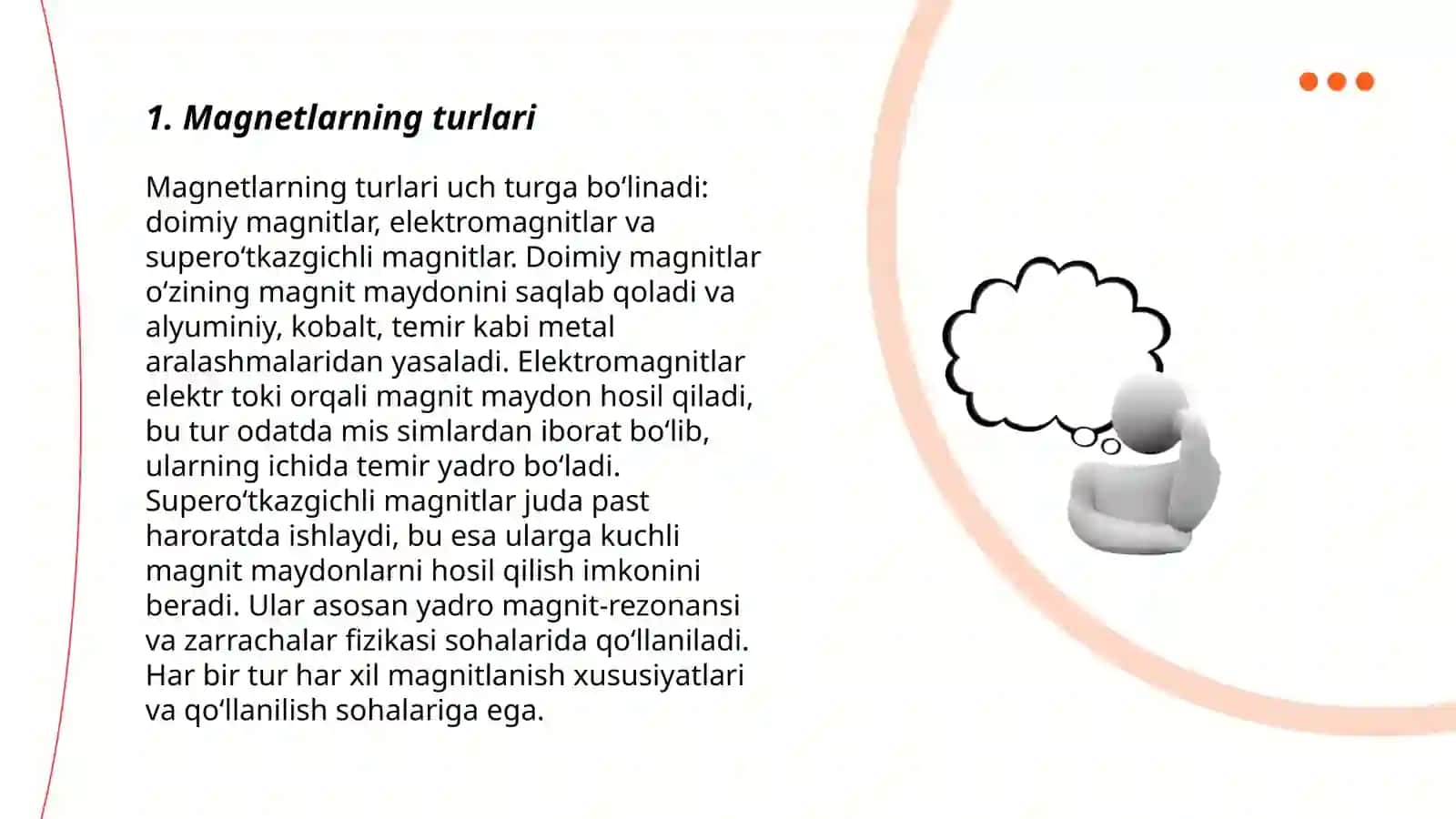 Magnetlarning turlari 3