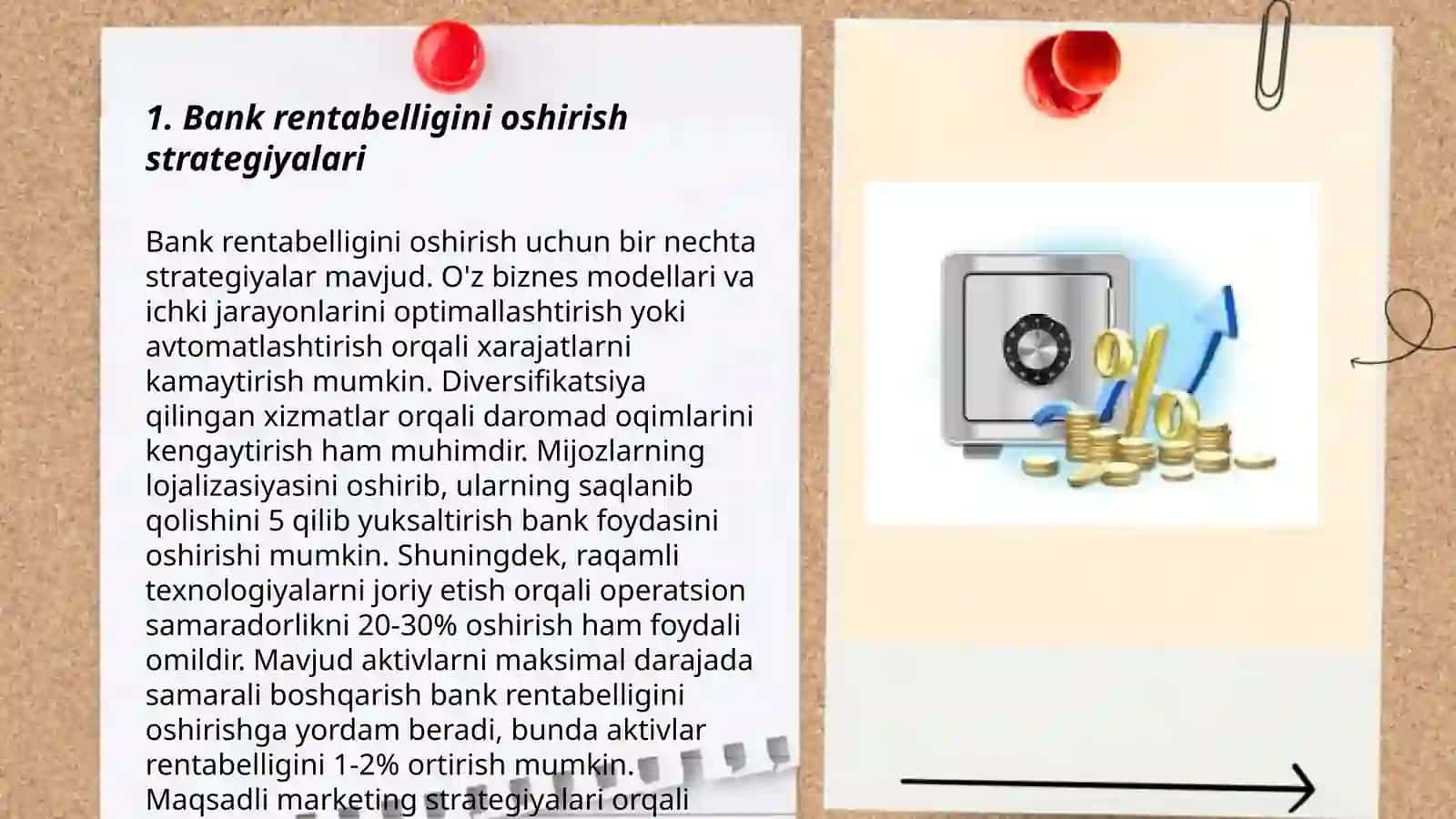 Bank rentabilligi va uning tahlili 3