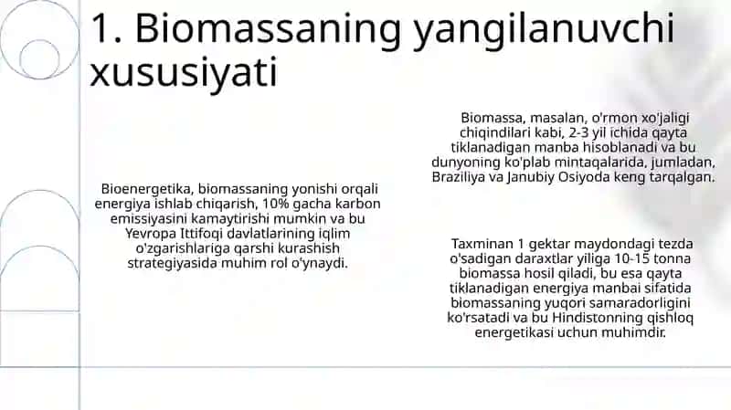 Biomassaning afzalliklari 3
