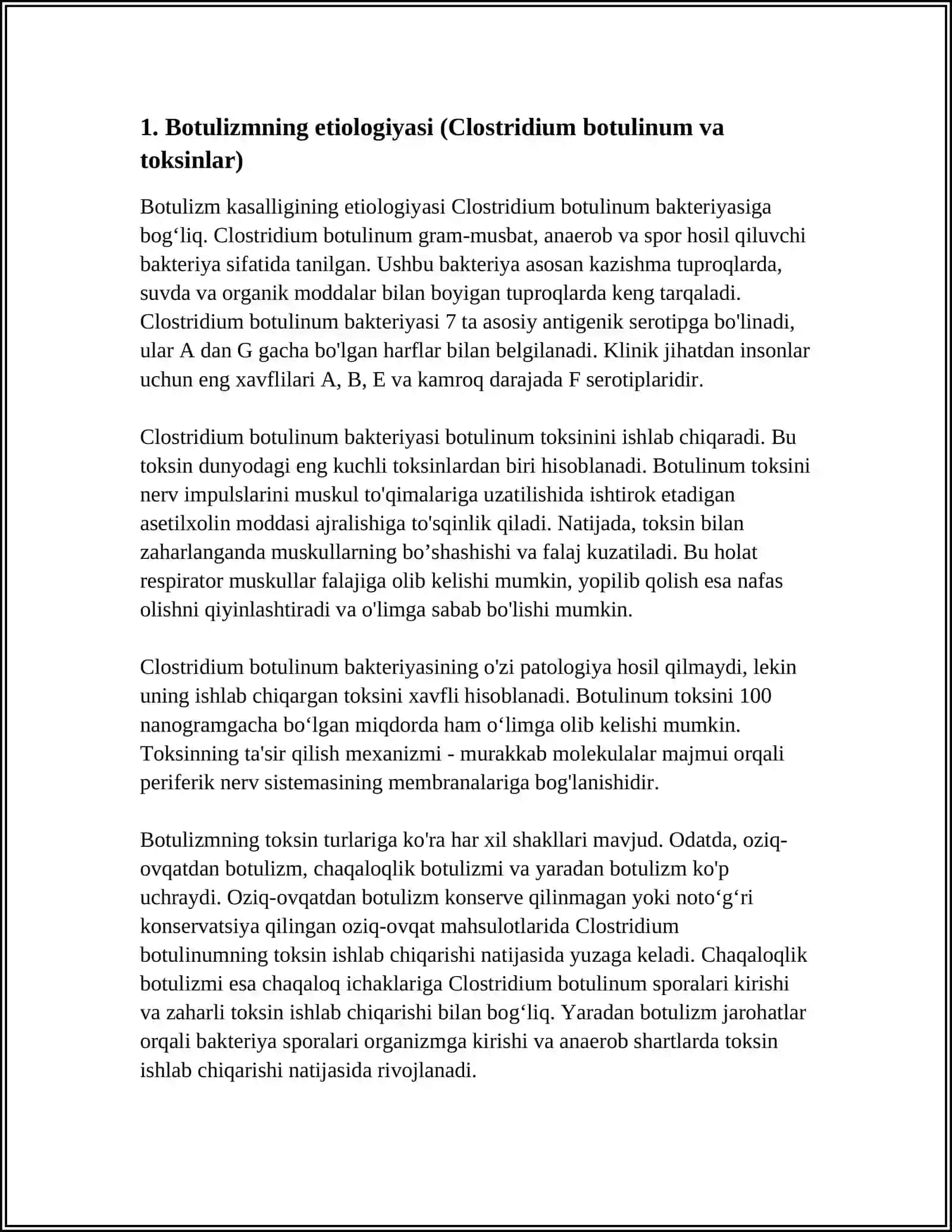 BOTULIZIM BILAN ZAHARLANISH 3