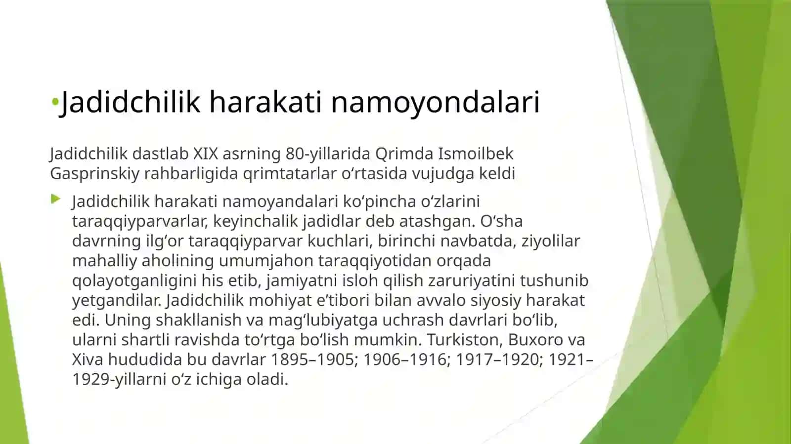 Oʻzbek tilini sohada qoʻllanishi fanidan taqdimotnomasi 3