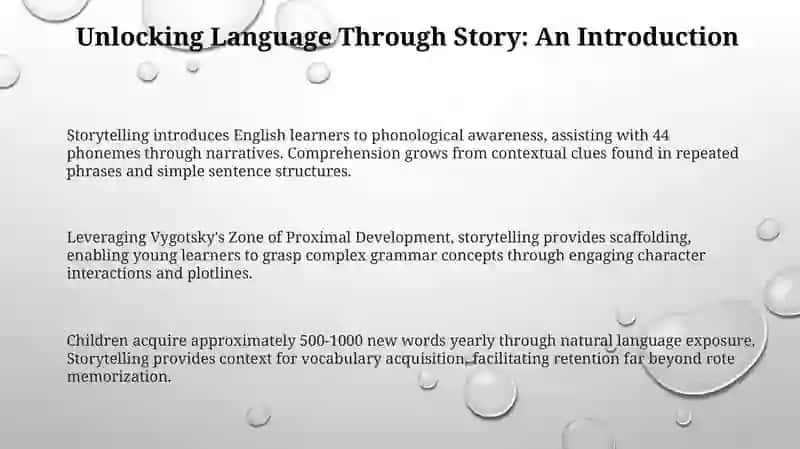 Storytelling as a tool for teaching English to young learners 3