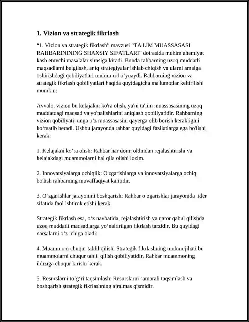 TA'LIM MUASSASASI RAHBARININA SHAXSIY SIFATLARI 3