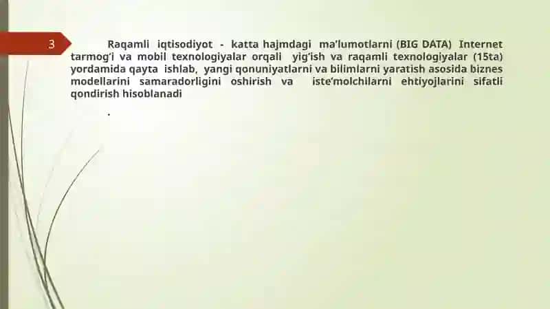 Raqamli biznes 3