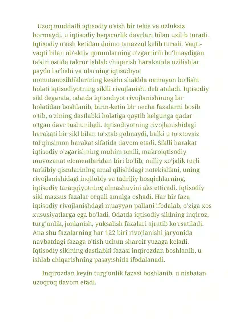 Iqtisodiy sikllarning modellari 3