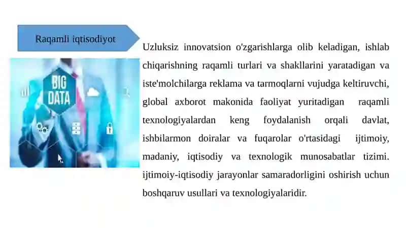Raqamli iqtisodiyot tushunchasi 3