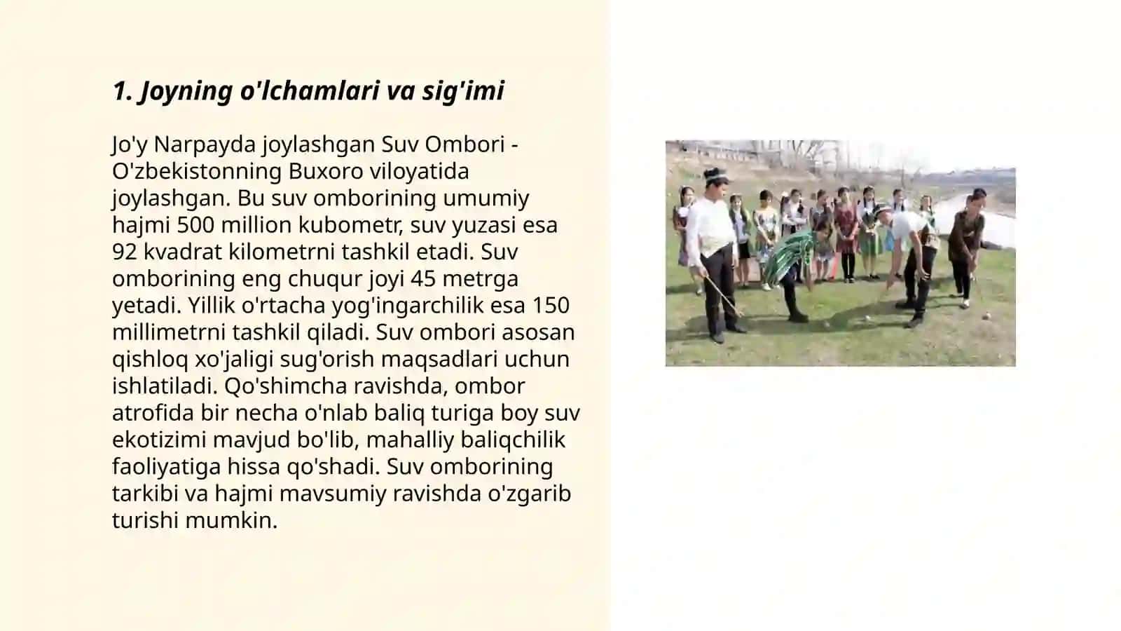 Suv Ombori - Buxoro viloyati 3