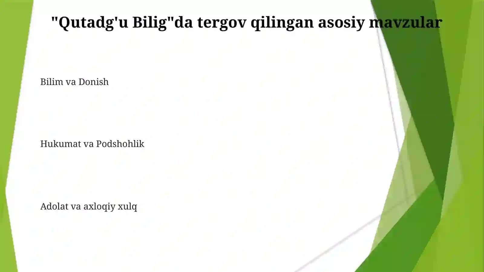 Qutadg'ubilig 3