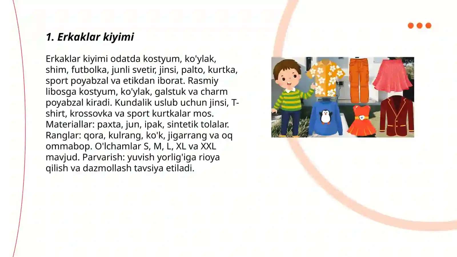 Erkaklar kiyimi 3