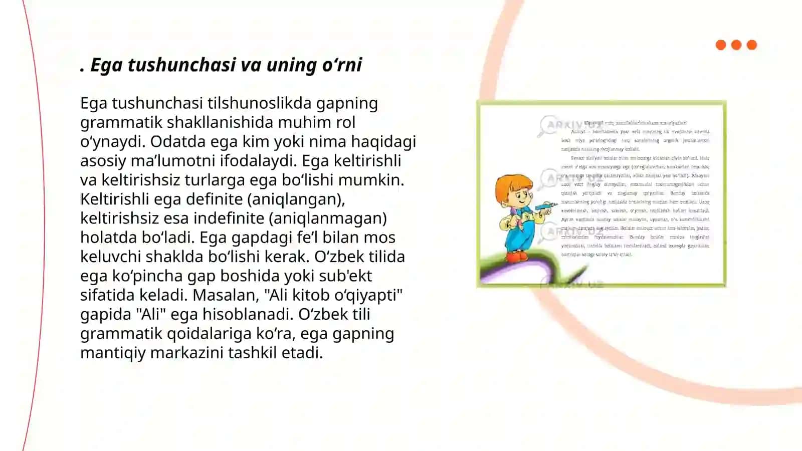 Tushunchasi va uning oʻrni 3