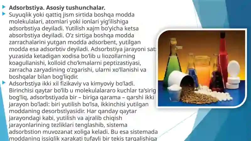 Kolloid kimyoda fazalararo satxlar 3