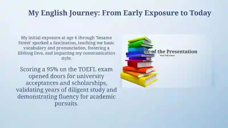 English: A Personal Journey 3