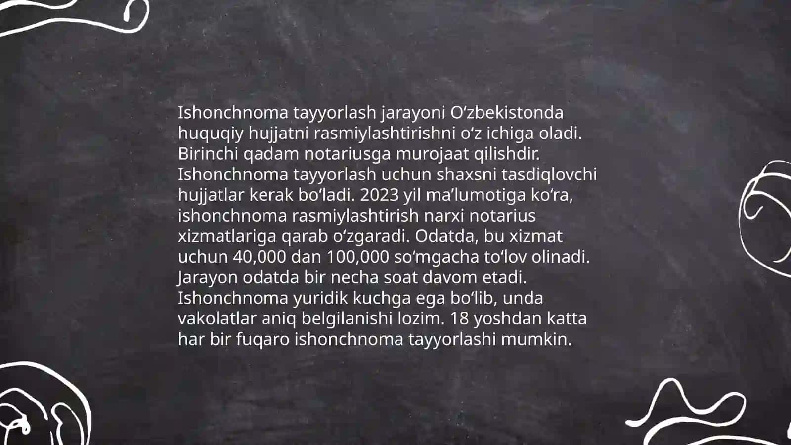 Ishonchnoma tayyorlash jarayoni 3