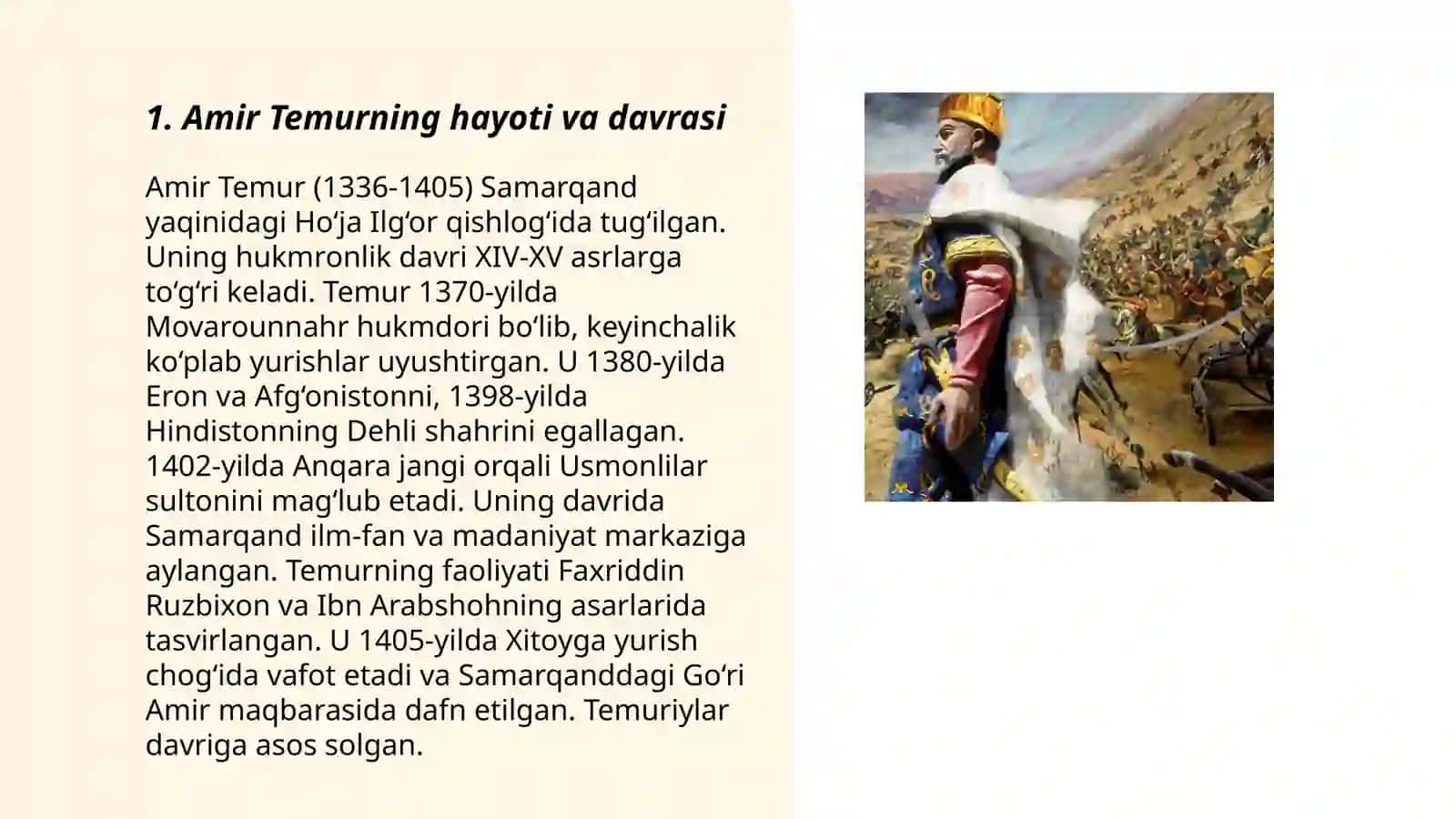 Amir Temur buyuk davlat arbobi 3