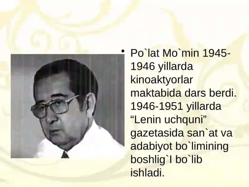 Po'lat Mo'min-Bolalaryozuvchisi 3