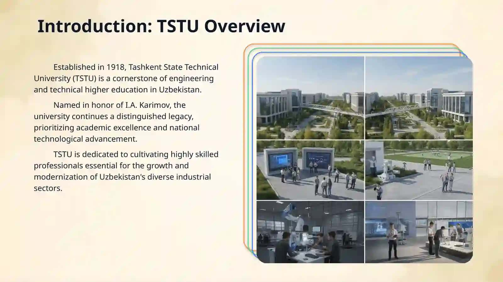 About Tashkent state technical university named after I.A.Karimov 3