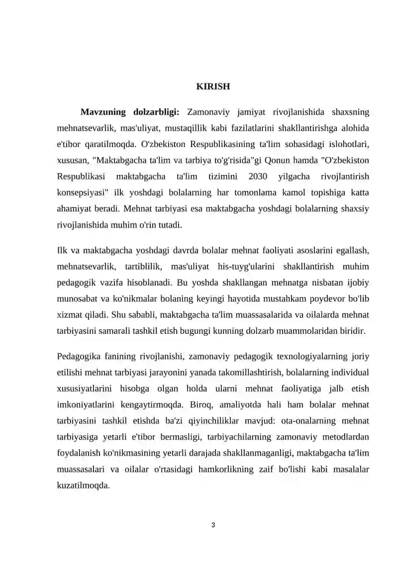 ILK VA MAKTABGACHA YOSHDAGI BOLALARNI MEHNAT TARBIYASI 3