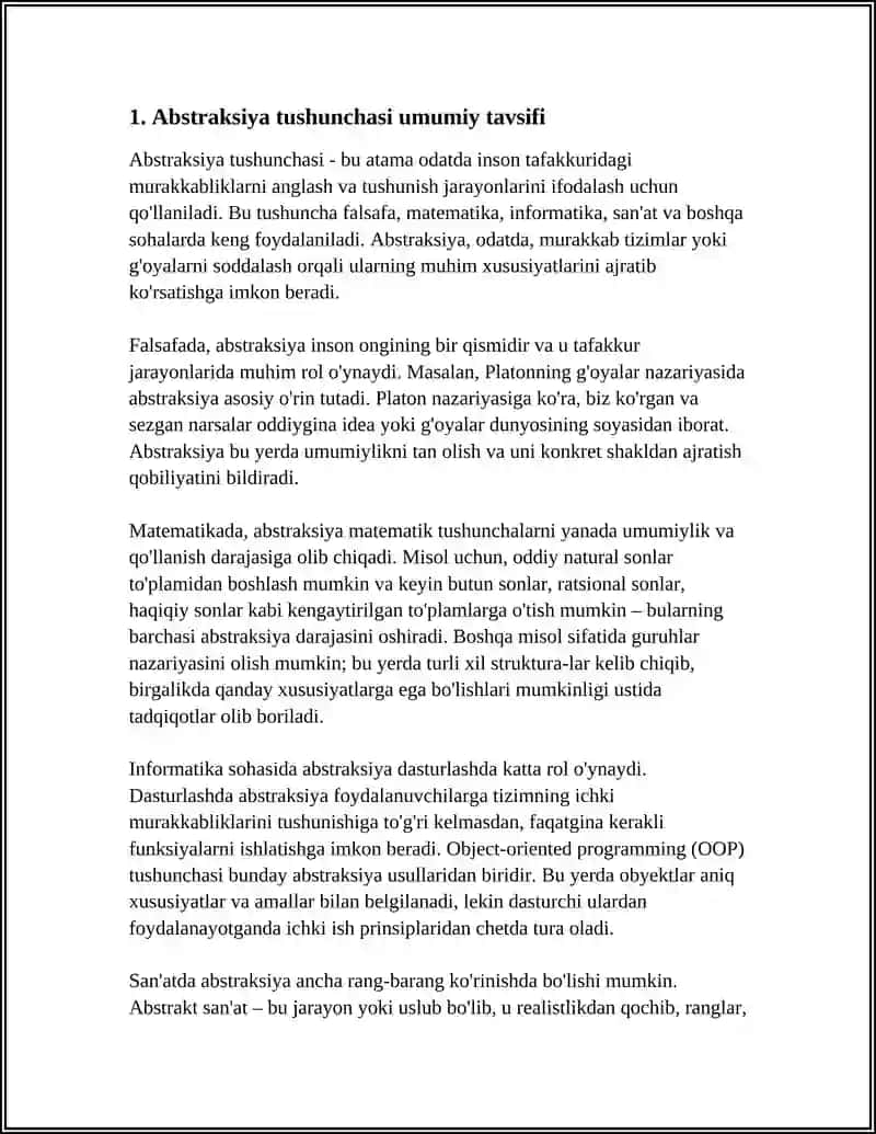 ABSTRAKSIYA TUSHUNCHASI 3