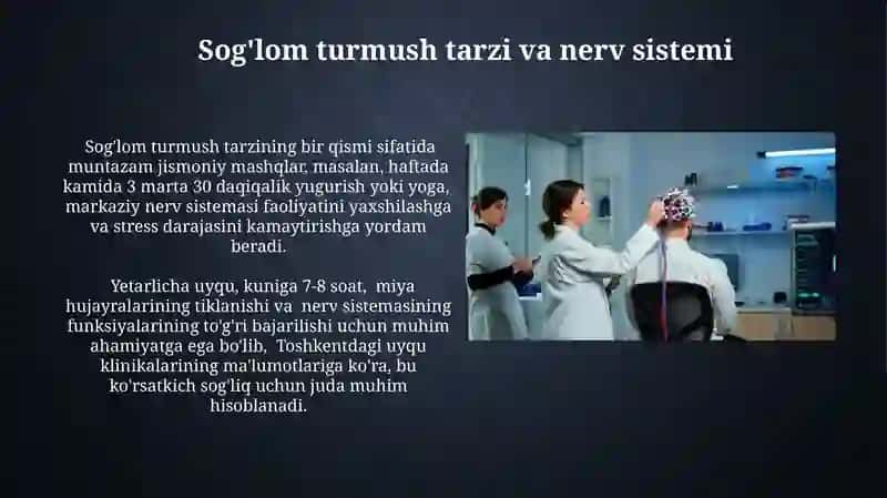 Nerv tizimining ahamiyati va gigienasi 3