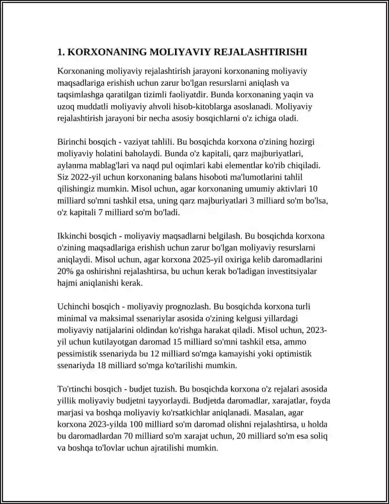 KORXONALARNING MOLIYAVIY STRATEGIYASI 3