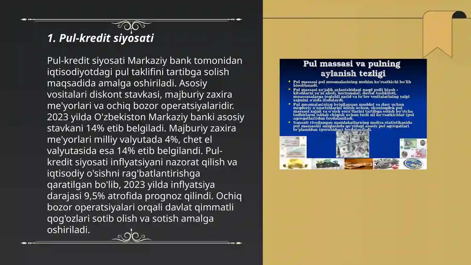 Pul-kredit siyosati 3