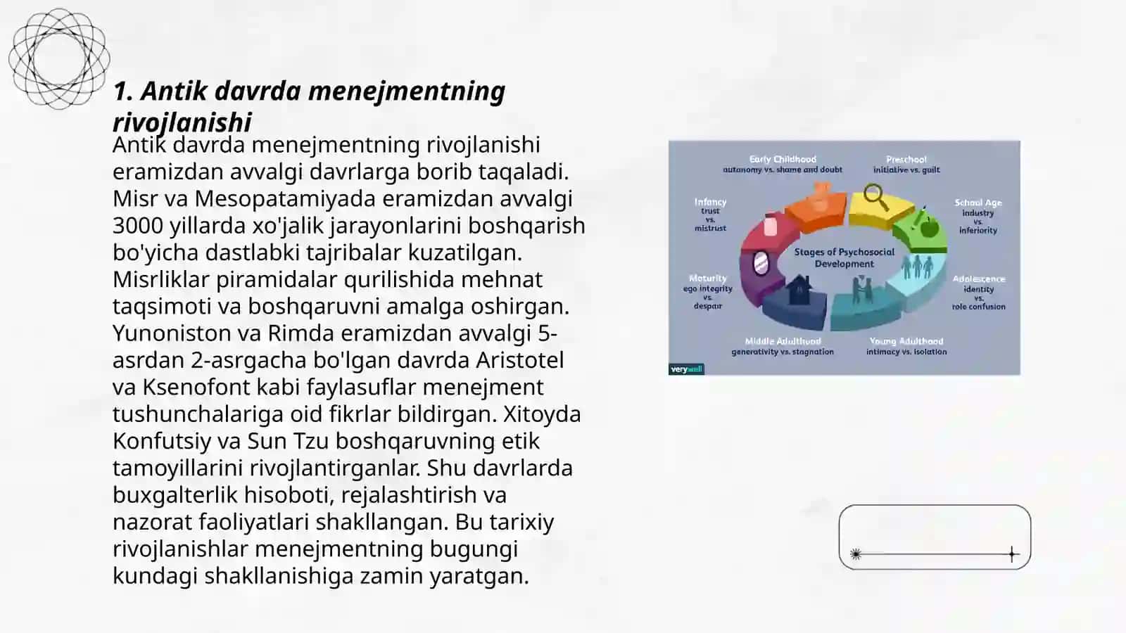 Antik davrda menejmentning rivojlanishi 3