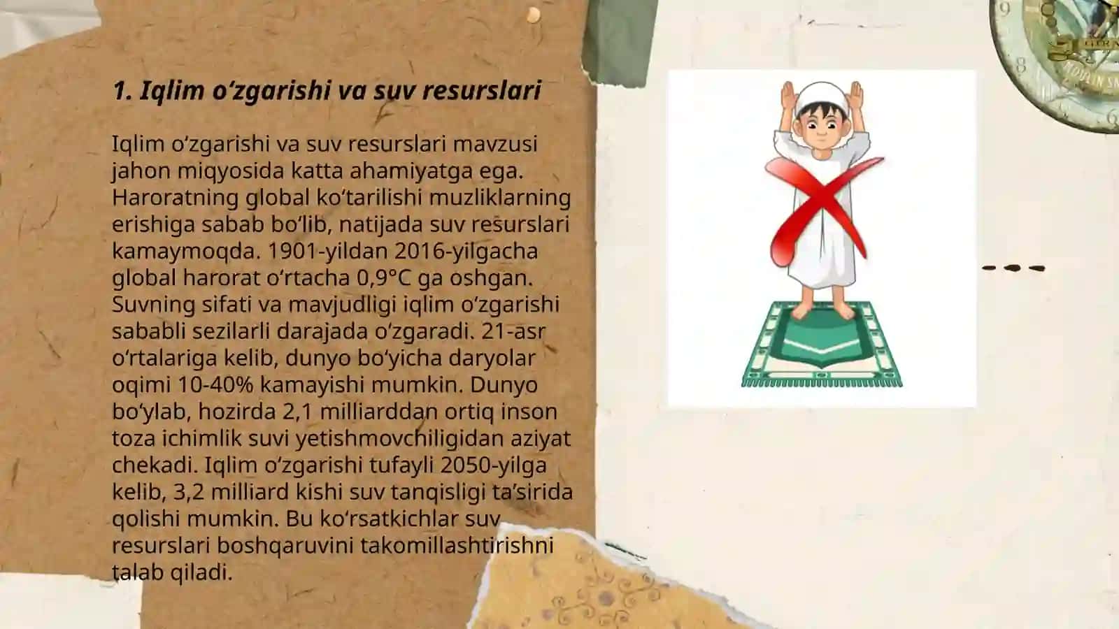 Iqlim oʻzgarishi va suv resurslari 3