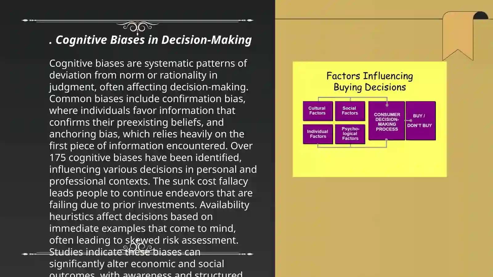 The Psychology of Decision-Making: Understanding the Factors That Influence Choices 3