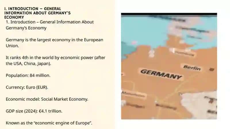 Economy of Germany 3