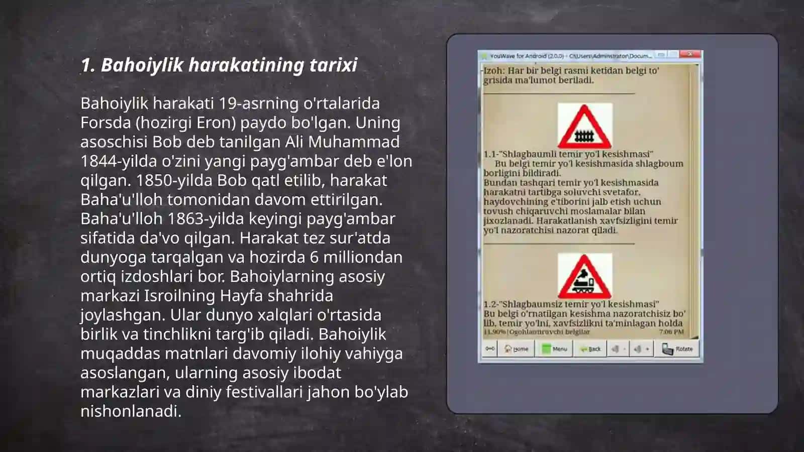 Bahoiylik va qodiyaniya (ahmadiy) harakati 3