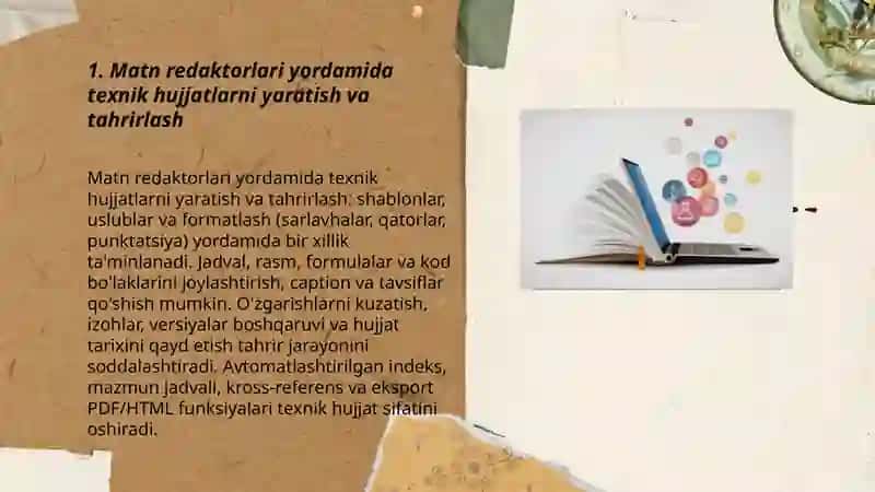 Texnik axborotlarni matn redaktorlari 3